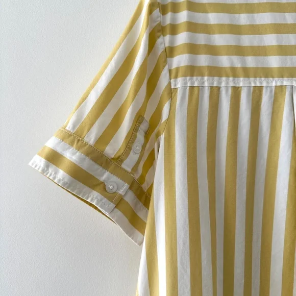 Everlane Day Tripper Dress - Yellow & White Striped XXS - Picture 9 of 14